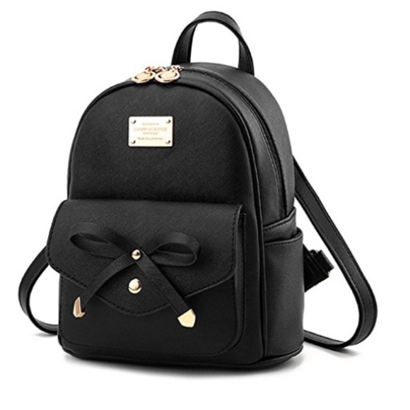 Cute mini leather backpack - Picture 1 of 2